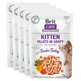 brit-care-cat-fillets-in-gravy-kitten-indyk-w-sosie-saszetka-5pak-5x85g