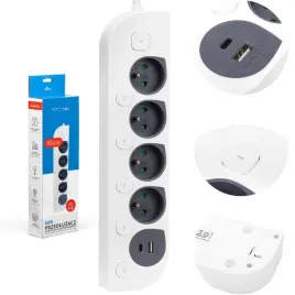 przedluzacz-elektryczny-domowy-4-gniazda-usb-a-usb-c-z-wylacznikami-14m