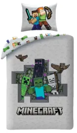 posciel-mlodziezowa-140x200-minecraft-steve-creeper-mikrofibra