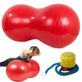 pilka-gimnastyczna-fitness-orzeszek-50cm-czerwona