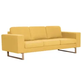 vidaxl-sofa-3-osobowa-tapicerowana-tkanina-zolta