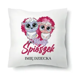 poduszka-biala-prezent-do-pzedszkola-dla-dziecka-maly-spioszek-mix-wzory