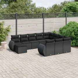 vidaxl-11-cz-zestaw-wypoczynkowy-do-ogrodu-poduszki-czarny-rattan-pe
