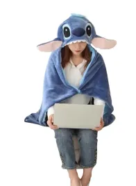 bluza-ponczo-dziecieca-stitch-70x115cm-niebieska