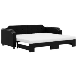 sofa-rozsuwana-z-materacami-czarna-100x200-cm-tkanina