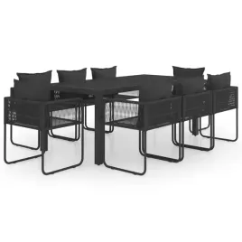 vidaxl-9-czesciowy-zestaw-mebli-ogrodowych-rattan-pvc-czarny
