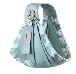 nosidelko-dla-noworodka-chusta-do-karmienia-zielona