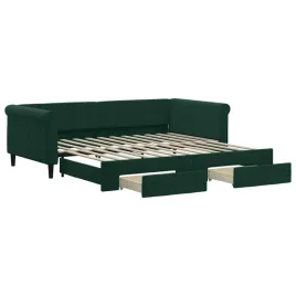 sofa-rozsuwana-z-szufladami-ciemnozielona-100x200-cm-aksamit