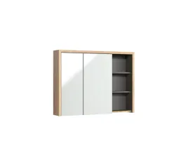 szafka-lazienkowa-z-lustrem-100-cm-dab-shetland-grafit-2-drzwi