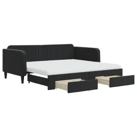 sofa-rozsuwana-z-szufladami-czarna-90x190-cm-aksamit