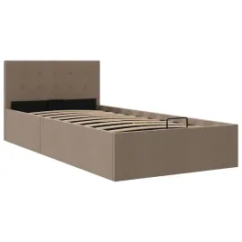 vidaxl-rama-lozka-z-podnosnikiem-taupe-tkanina-90-x-200-cm