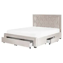 lozko-z-szufladami-welur-lievin-160-x-200-cm-bezowy