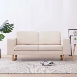 vidaxl-sofa-2-osobowa-tapicerowana-tkanina-kremowa