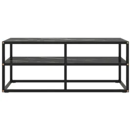 vidaxl-szafka-pod-telewizor-czarna-z-marmurowym-szklem-100x40x40-cm