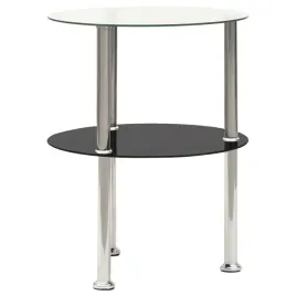 vidaxl-2-poziomowy-stolik-38-cm-przezroczyste-czarne-szklo-hartowane