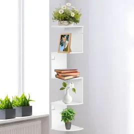 regal-narozny-na-ksiazki-dekoracje-rosliny-montaz-scienny-5-poziomowy-bialy