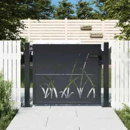 vidaxl-furtka-ogrodowa-antracytowa-105x105-cm-stal-motyw-trawy