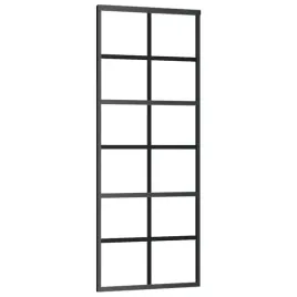vidaxl-drzwi-przesuwne-szklo-esg-i-aluminium-76x205-cm-czarne