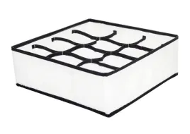 organizer-do-szuflady-z-12-przegrodkami-32x12x32-cm-czarno-bialy