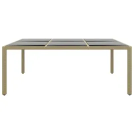 vidaxl-stol-ogrodowy-200x150x75-cm-szklo-i-rattan-pe-bezowy