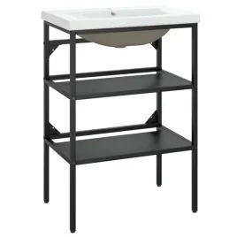 vidaxl-stelaz-z-wbudowana-umywalka-czarny-zelazny