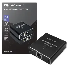 switch-niezarzadzalny-qoltec-mini-rozdzielacz-splitter-1x2-port-rj45-or-100