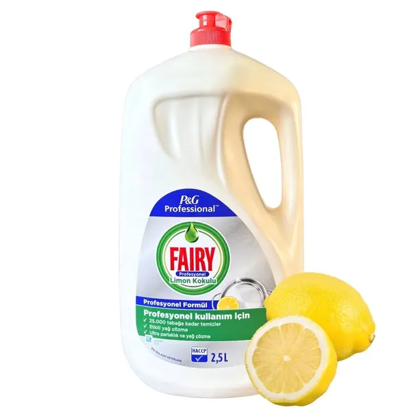 FAIRY PROFESSIONAL PŁYN DO MYCIA NACZYŃ LEMON 2,5 L ORYGINAŁ