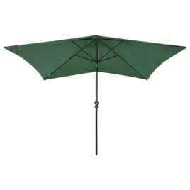 vidaxl-parasol-z-lampkami-led-na-stalowym-slupku-zielony-2x3-m