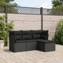 vidaxl-4-cz-zestaw-wypoczynkowy-do-ogrodu-poduszki-czarny-rattan-pe