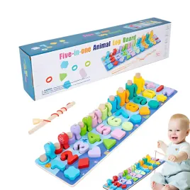 drewniana-ukladanka-5w1-montessori-edukacyjna-tablica-sorter-rybki-cyfry