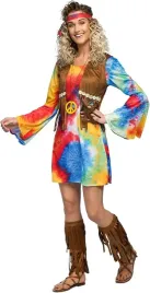stroj-przebranie-hipisa-boho-lata-70-80-vintage-komplet-akcesoria-retro-s-m