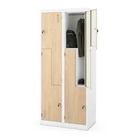jan-nowak-szafa-metalowa-pracownicza-bhp-julia-eco-design-bialo-drewniana