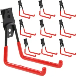10x-hak-prosty-tablice-botle-13cm-elektronarzedzia-garaz-30kg-warsztat
