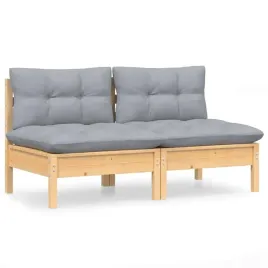 vidaxl-2-osobowa-sofa-ogrodowa-z-szarymi-poduszkami-drewno-sosnowe