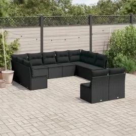 vidaxl-11-cz-zestaw-wypoczynkowy-do-ogrodu-poduszki-czarny-rattan-pe