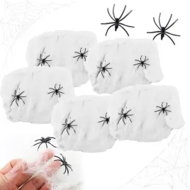sztuczna-pajeczyna-siec-pajecza-halloween-dekoracja-domu-10-pajakow-xl-300g