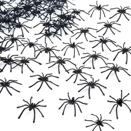 36x-sztuczne-pajaki-pajak-halloween-dekoracje-ozdoby-4cm-plastikowe-zestaw