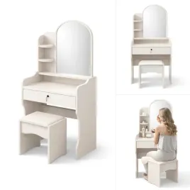 toaletka-led-z-lustrem-dla-dziewczynki-zestaw-z-taboretem-i-kosmetyczka