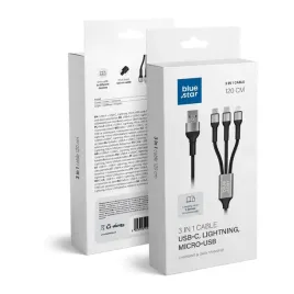 kabel-blue-star-z-oplotem-3w1-ze-zlaczami-micro-usb-usb-c-i-lightning-3a