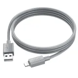 hoco-kabel-usb-a-do-lightning-24a-x107-1-m-szary-kolor-szary