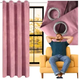 zaslona-welurowa-140250-cm-pudrowy-roz-na-przelotkach-gotowa-velvet-gruba