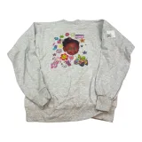 bluza-hanes-z-nadrukiem-s-stan-nowy