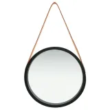 vidaxl-lustro-scienne-na-pasku-40-cm-czarne
