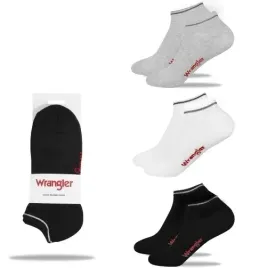 wrangler-skarpety-stopki-3-pak-43-46-szare-biale-czarne