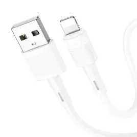 hoco-kabel-usb-do-iphone-lightning-8-pin-24a-victory-x83-1m-bialy