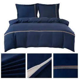 posciel-160x200-3cz-poszewki-70x80-gladka-z-haftem-lumera-komplet-niebieska