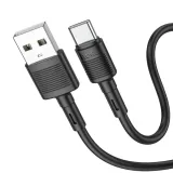 hoco-kabel-usb-do-typ-c-3a-victory-x83-1m-czarny