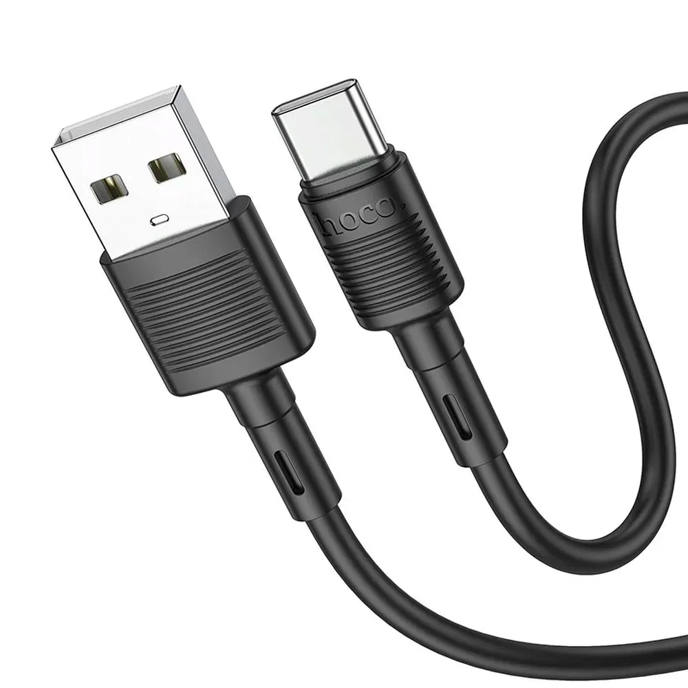 hoco-kabel-usb-do-typ-c-3a-victory-x83-1m-czarny
