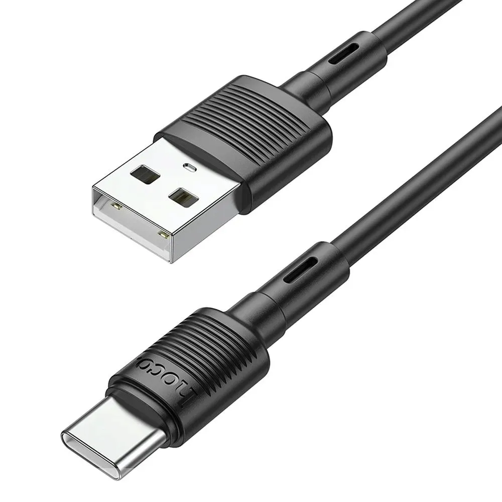hoco-kabel-usb-do-typ-c-3a-victory-x83-1m-czarny