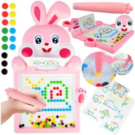 tablica-magnetyczna-mozaika-kropki-ukladanka-magpad-montessori-szablony